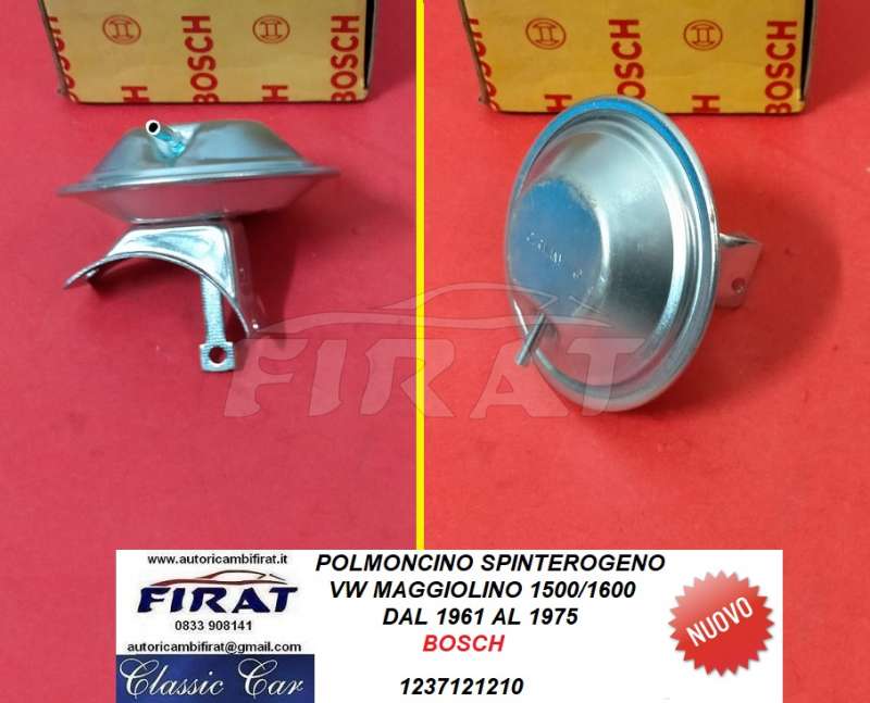 POLMONCINO SPINTEROGENO VW MAGGIOLINO 1500/1600 (1237121210)